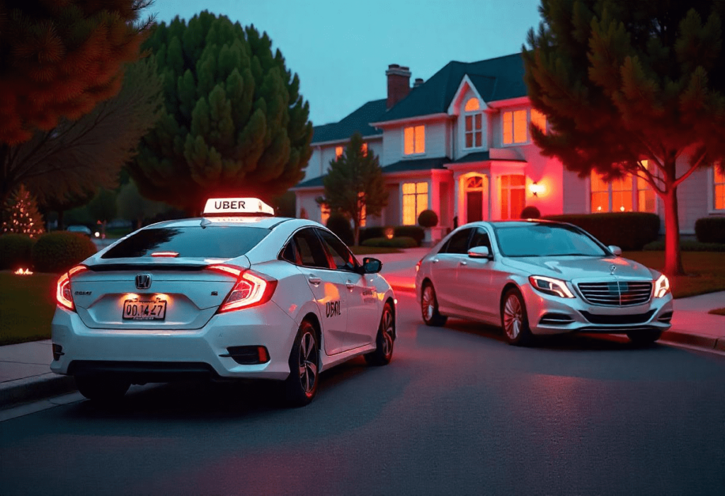 Limo service vs uberrental service quality comparison