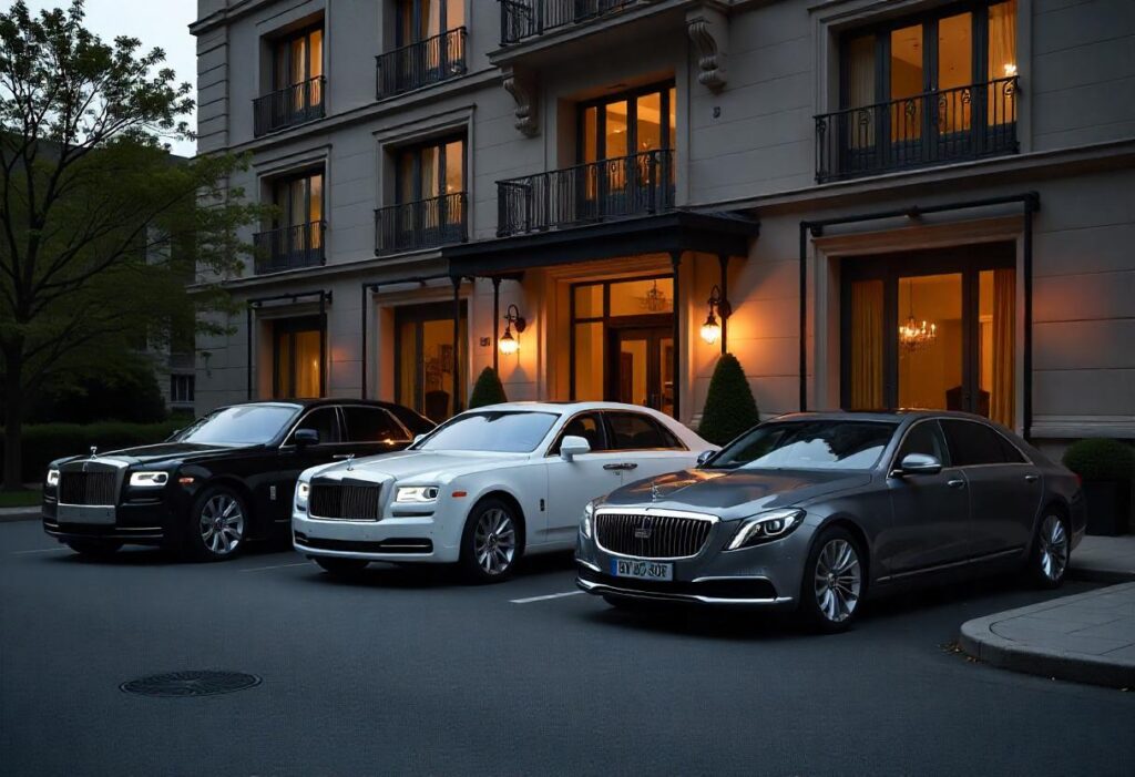 Different types of limousine