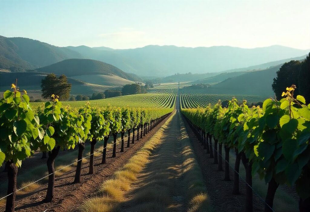 Wineries Beautiful Landscape View